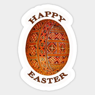 Happy easter day greetings Sticker